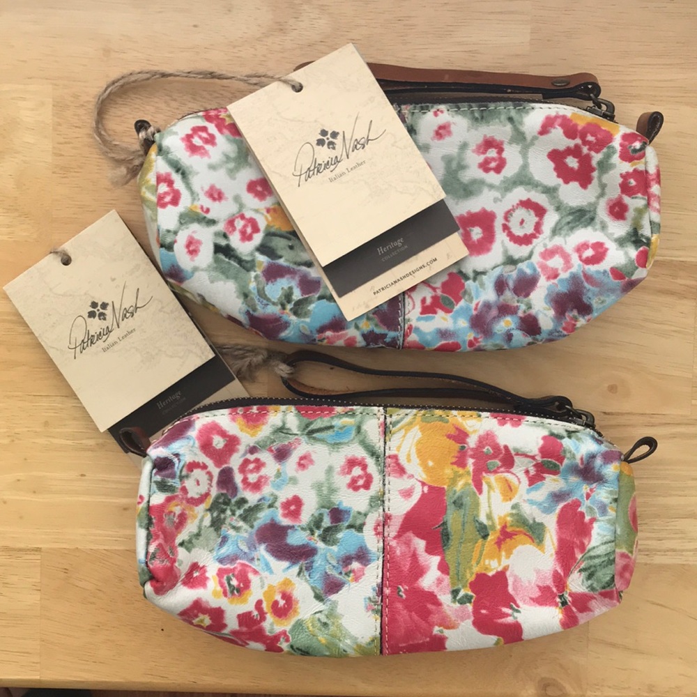 Patricia Nash mini floral handbags